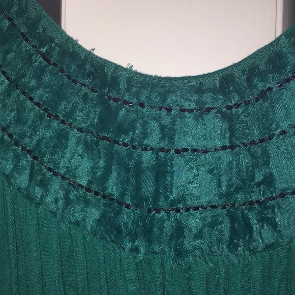 Soprano Teal Hi-lo Maxi Dress - Picture 3 of 4